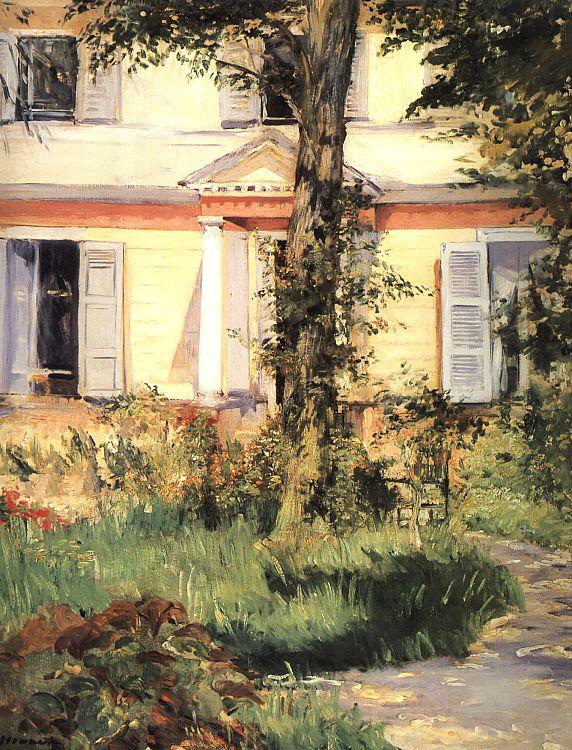 Edouard Manet The House at Rueil Germany oil painting art